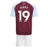 Officiële Voetbalshirt + Korte Broek Aston Villa Diaby 19 Thuis 2024-25 - Kids